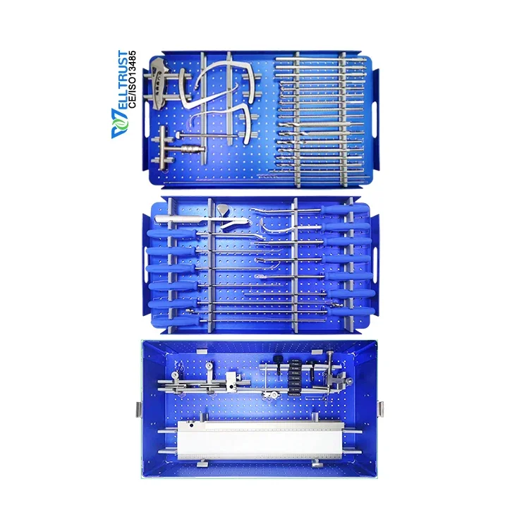 Zestaw instrumentów do rekonstrukcji ACL-PCL / Zestaw narzędzi hurtowych, orteza stawu kolanowego do ACL