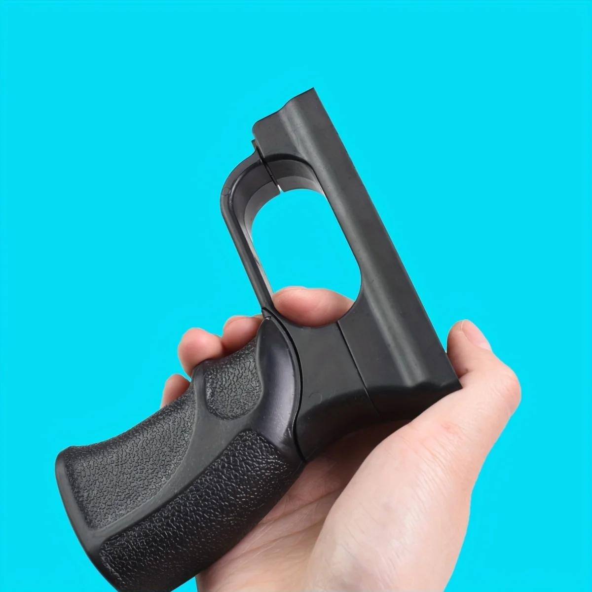 Poignée de fronde en plastique ABS, 1 pièce, avec Surface texturée pour augmenter la Friction, accessoire de bricolage, vis d'installation gratuite