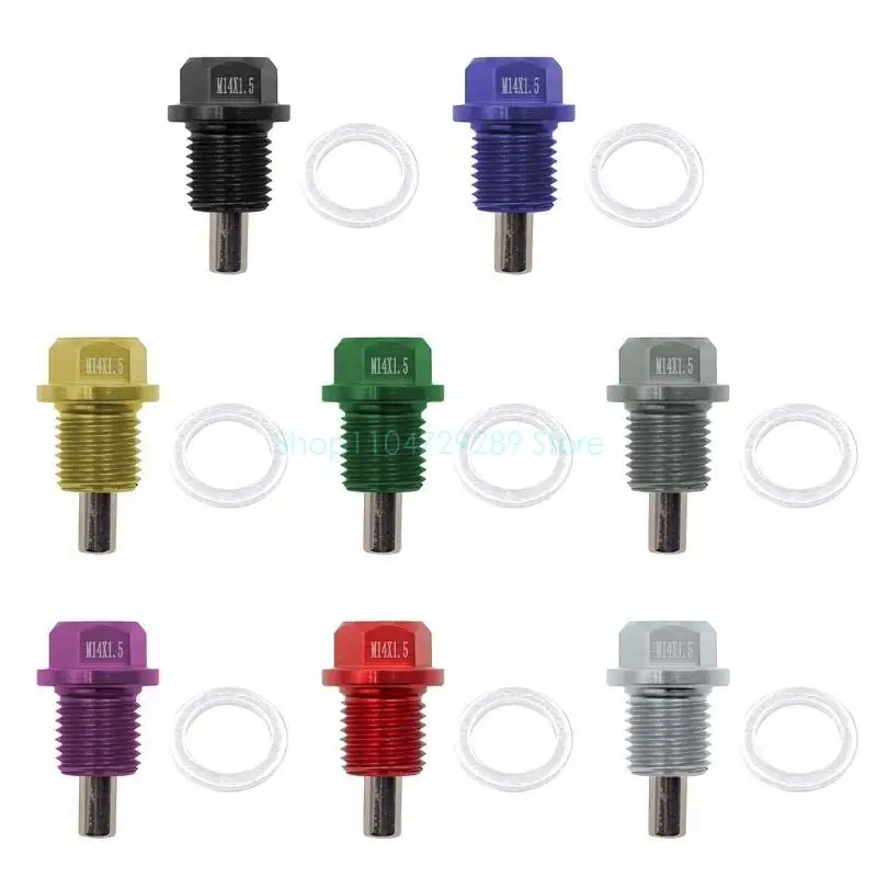 

Универсальный магнитный подставка для сливного гайки с заглушкой алюминиевой слив с прокладкой