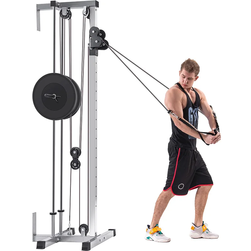 Pulling power equipment, home gym fitness equipment, pull-down fitness equipment (silver)