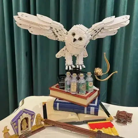 Nya 3010 delar samlarutgåva fågelmodell byggklossar 76391 jubileumspresent för vuxna julklapp 12 best sales Lego 75341 - №10