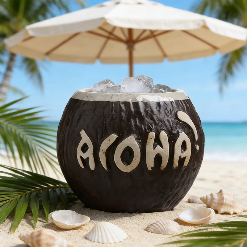 

Различные виды керамических кружек: ретро, персонализированные, в гавайском стиле, для коктейлей, креативные кружки в стиле тики, подарок на Новый год