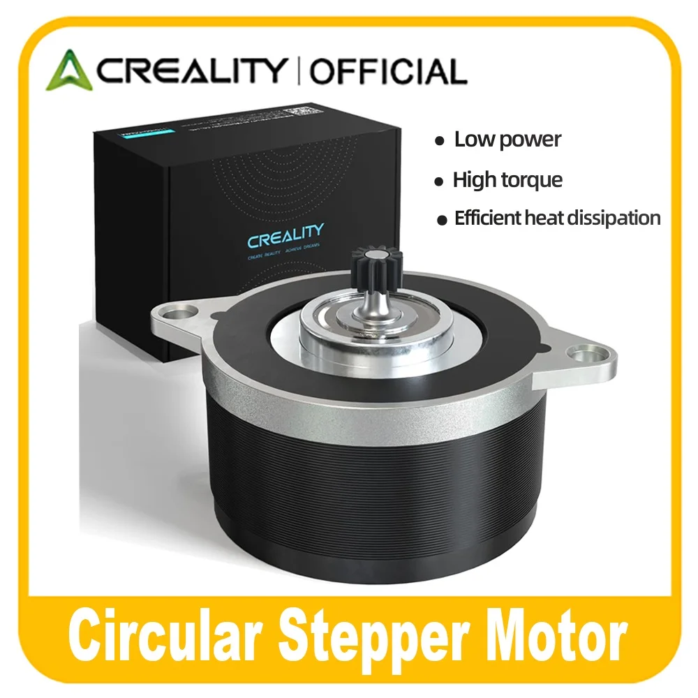 Creality K1/K1 Max/K1C Extruder Motor Original K1 Max Circular Stepper Motor_0.8A_1.8 degree 3D Printer Extruder Stepper Motor