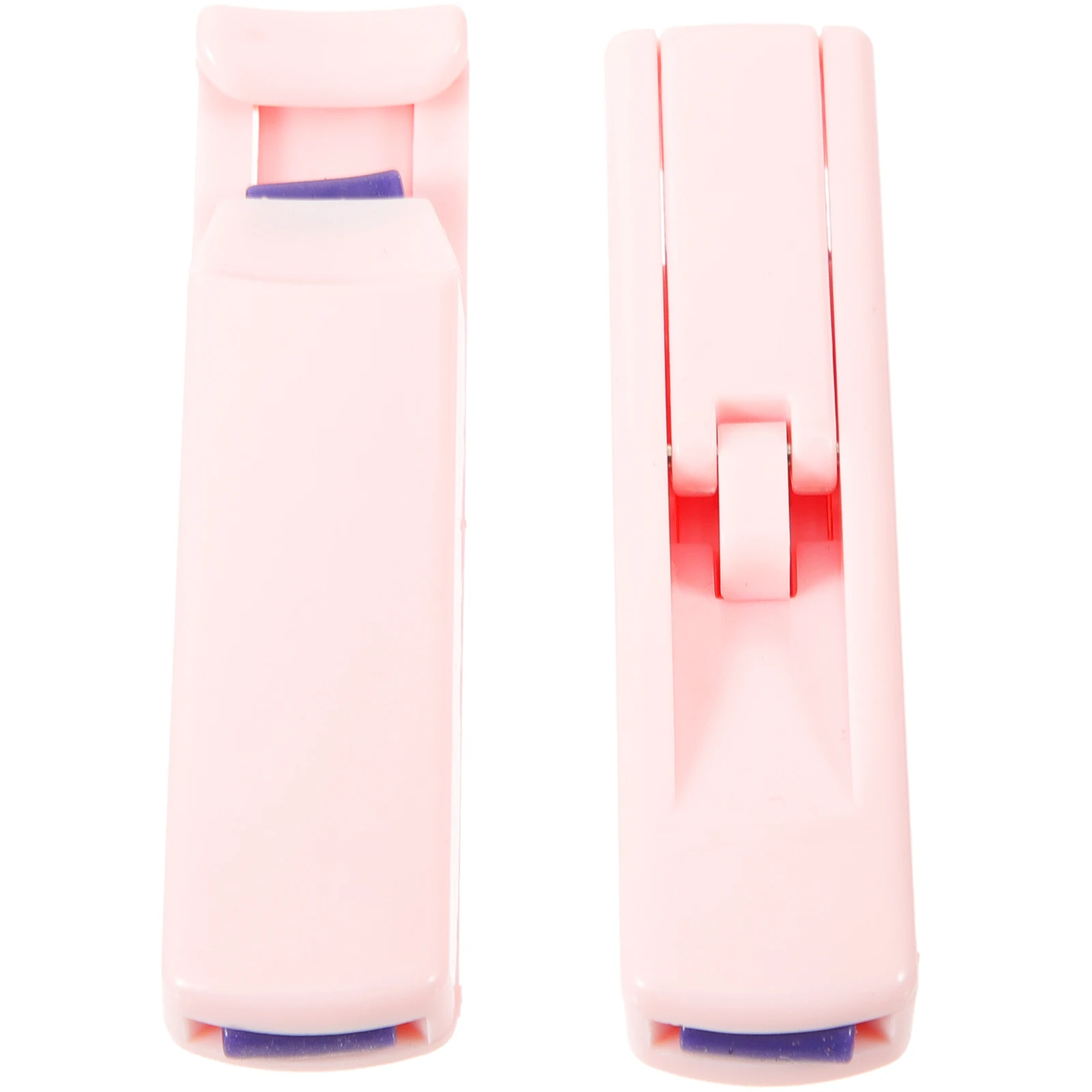 2pcs Mini Car Shape Plastic Eyelash Curler Long Lasting Curling Tool Portable Makeup Device Tweezers For Eye Styling