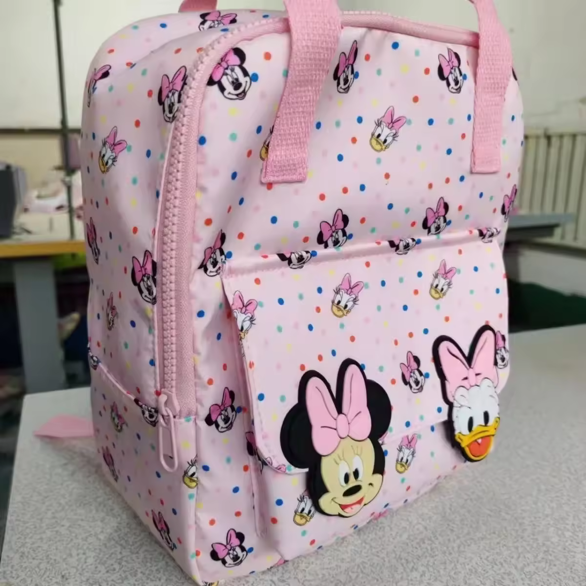 דיסני קריקטורה מיני ילדים תיק גב מיני קטיפה ילקוט בנות ובנים מתנה תיק כתף גברת חמודה