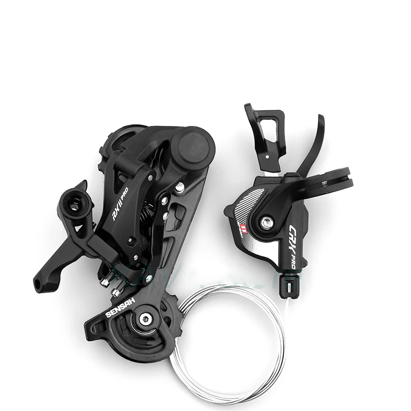 نوع جديد Sensah-Crx Pro 1X11 سرعة شيفتر رافعة 11 فولت مجموعات دراجة الجبلية الطريق دراجة هوائية جبلية خلفية Derailleur