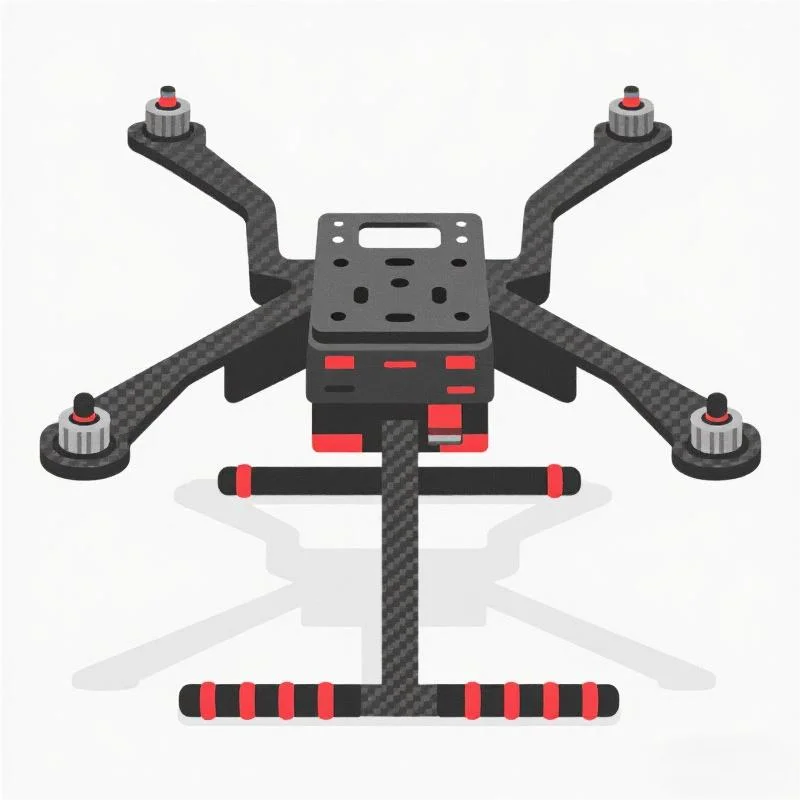 RctoSky PRO M8N Open source new smart drone FLY350 300 380 450MM quadrotor upturned rack