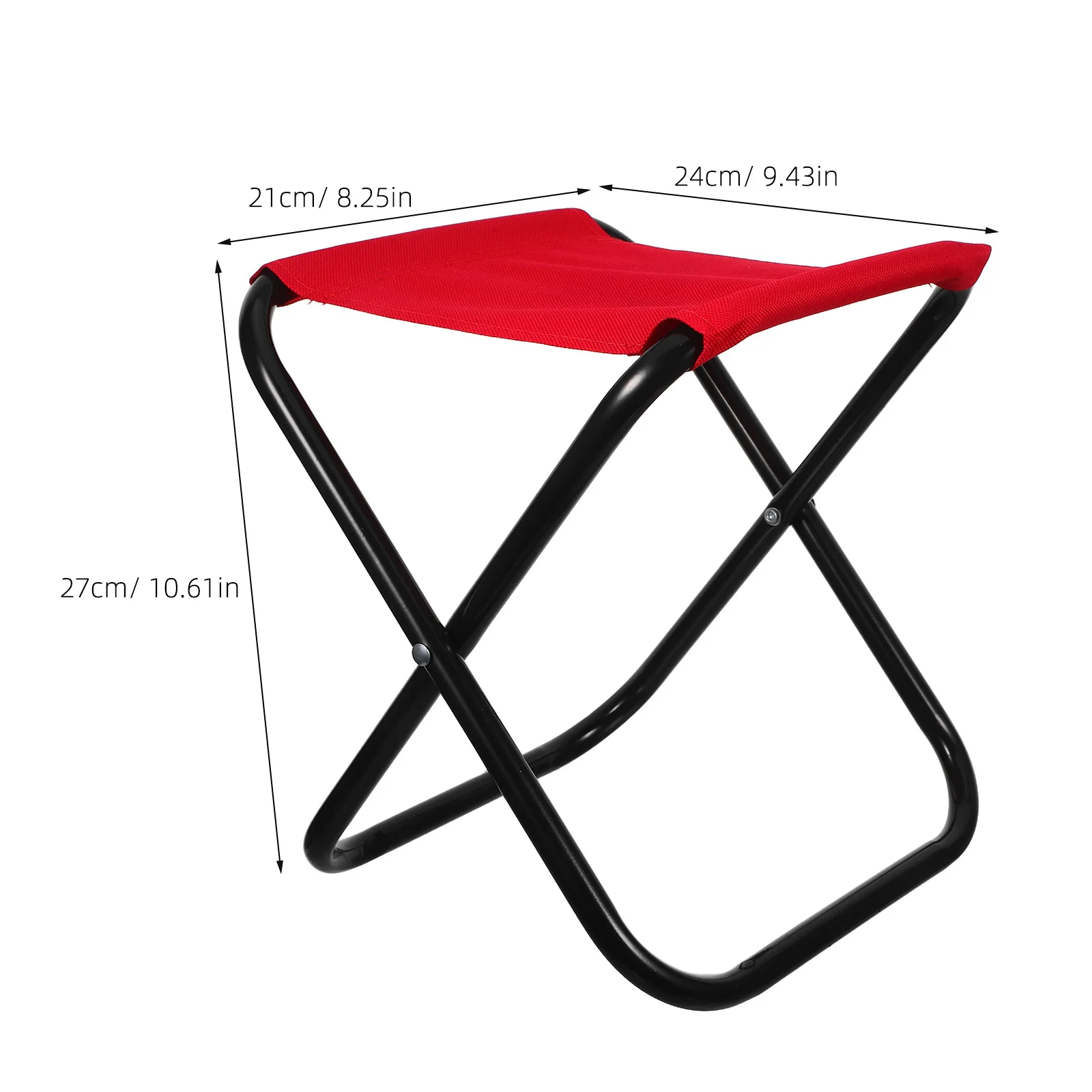 1 قطعة كرسي صغير قابل للطي للاستخدام الخارجي المحمولة خفيفة الوزن كرسي قابل للطي المدمجة التخييم الصيد البراز كرسي قابل للطي في الهواء الطلق #5