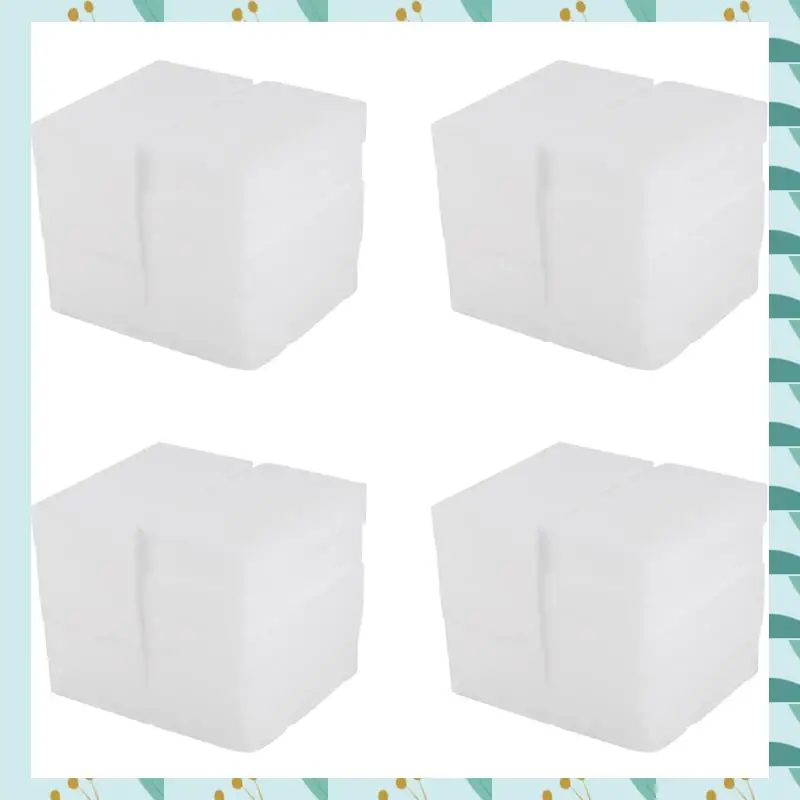 

A71P 100X60x20mm 40Pcs Magic Sponge Eraser Melamine Cleaner-White