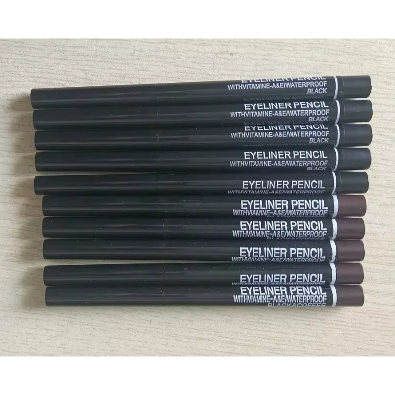 

2025 Хорошая распродажа, новинка, 8 г, водостойкая подводка для глаз, черный/коричневый карандаш, высокопигментная подводка для глаз, стойкий блестящий макияж для глаз