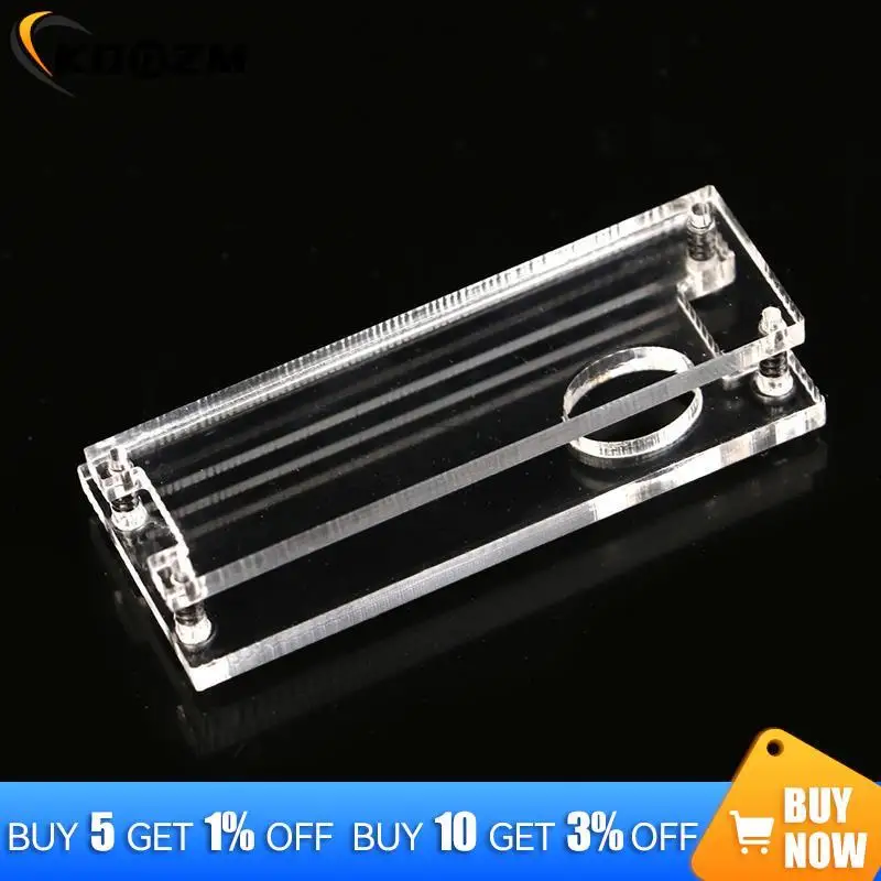 1Set Acrylic Hard Shell Transparent Protector Case Fixing Bracket with Screw for Raspbery Pi Pico Board