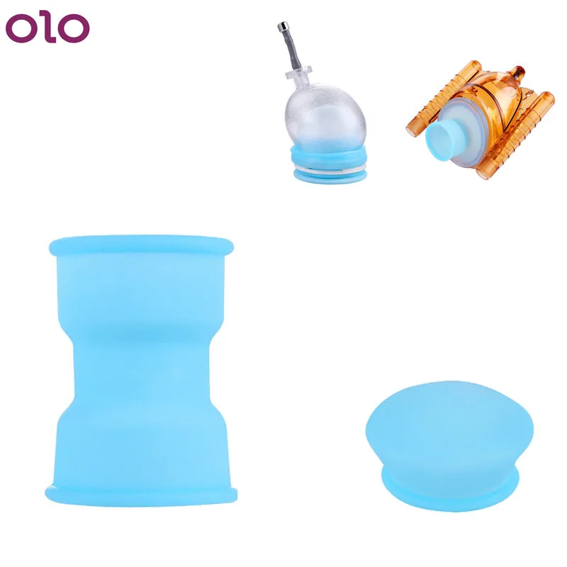 Accessories Penis Pump Enlargement Glans Protector Cap Sealed Sleeve Cover for Dick Extender Bigger Growth Enhancer Trainer