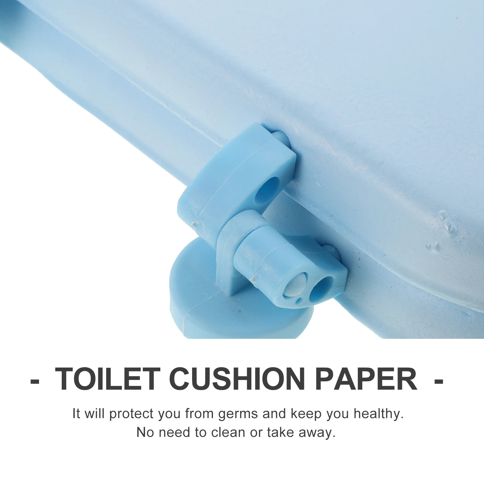 

Foam Toilet Seat Cover Universal Fit Soft Comfortable Toilet Seat Lid Replacement for Standard Toilets Bathroom Accessory