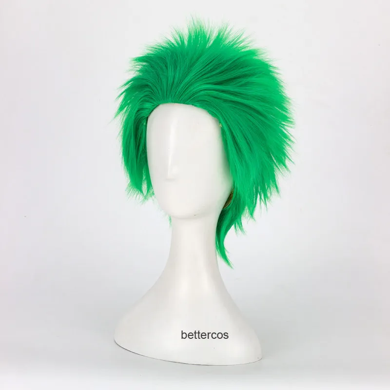 Game Overwatch Shimada Genji  Youth Edition Green Back Hair Cosplay Props Halloween Carnival Cosplay Party Props Accessories