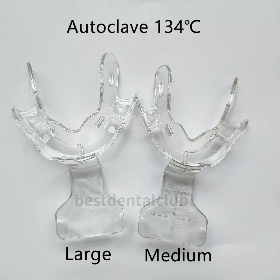 2Pairs Dental Impression FCB Trays Frame Cut Back Tray Stress Free Autoclaved