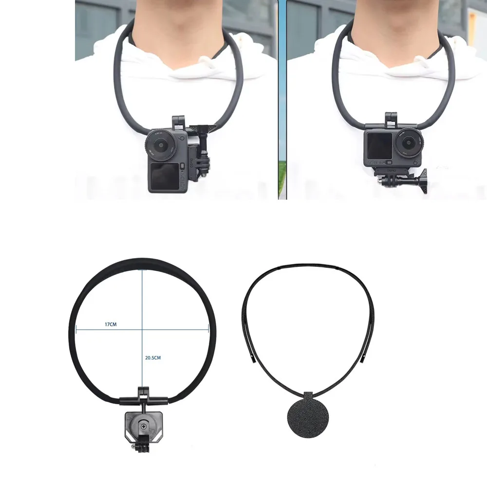 

Magnetic Neck Strap Mount for DJI OSMO ACTION 6 Sports Camera First-Person Chest-Mounted Quick-Release Accessories
