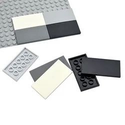 MOC Smooth Assemble Particles DIY 3x6 Dots Bricks Flat Tile 3*6 Classic Building Blocks 20PcsEducational Creative Toy for Kids