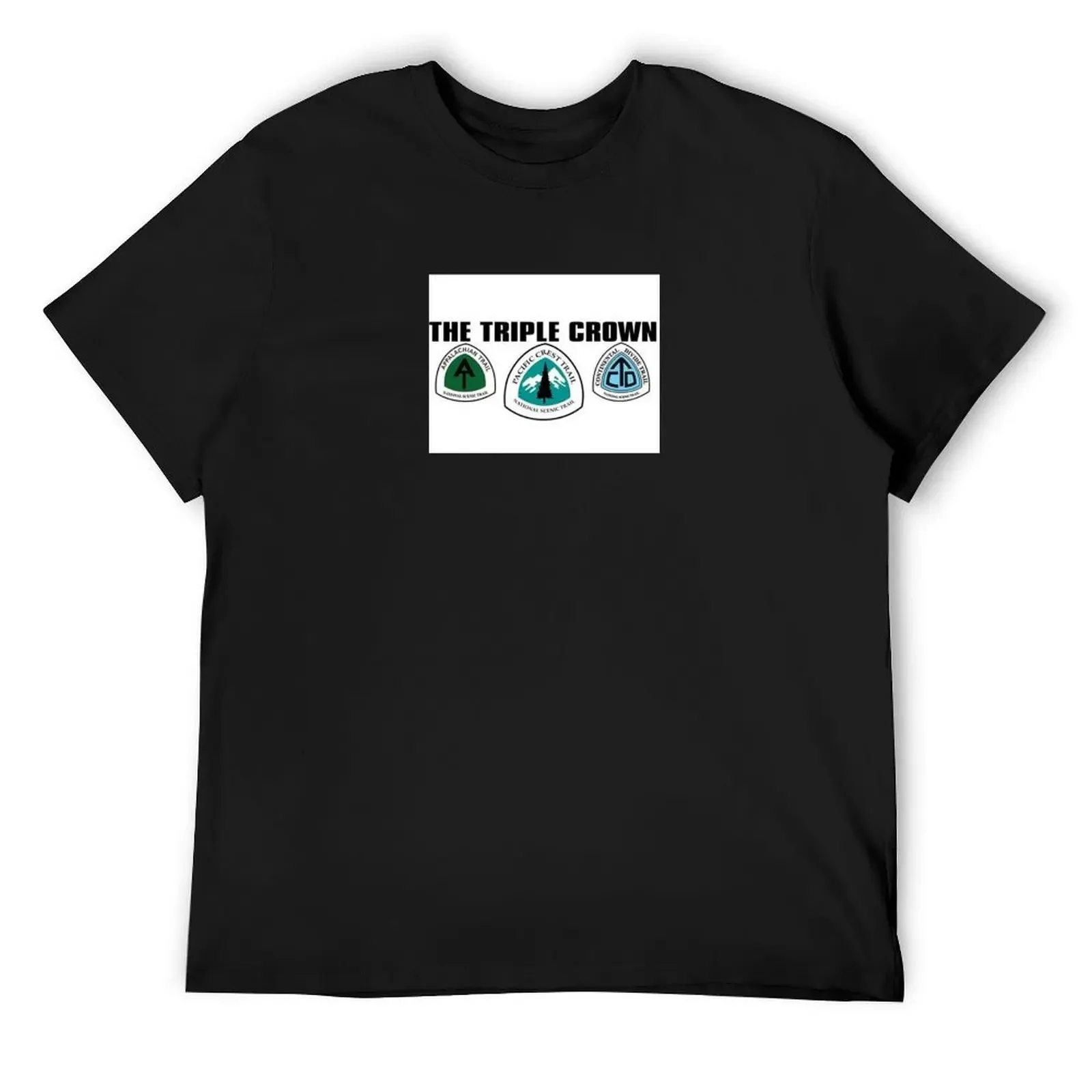 

hiking triple crown T-Shirt oversized t shirt new gifts and t-shirts oversized graphic tee fashion shirts mens clothing