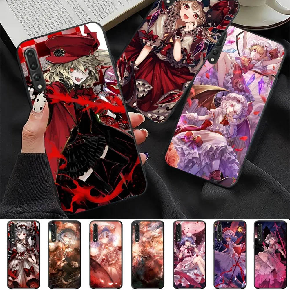 Anime Touhou Scarlet Eyes Phone Case For Huawei P 8 9 10 20 30 40 50 Pro Lite Psmart Honor 10 lite 70 Mate 20lite