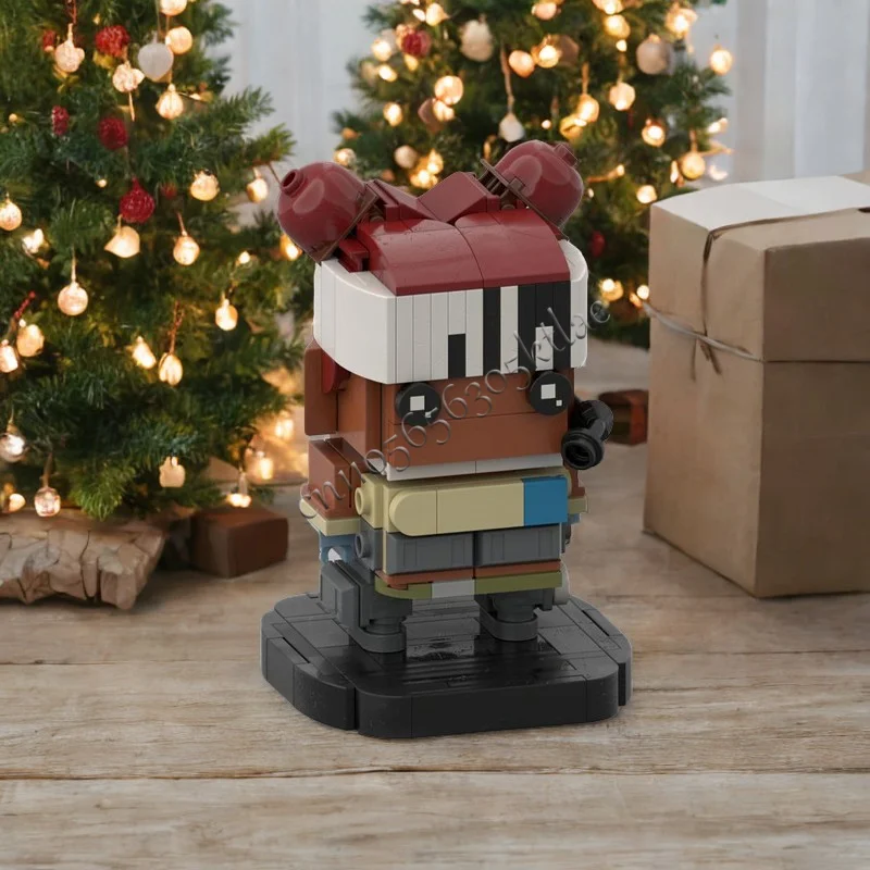 208 PCS MOC Personalizza Famosi personaggi del gioco Serie Lifeline Brickheaded Set Assemblaggio fai da te Giocattoli Collezione regalo per bambini Display