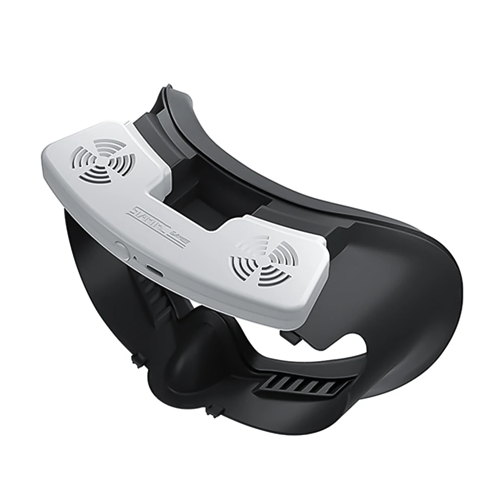 

Cooling Fan with Facial Interface Face Cover Relieve Lens Fogging Facial Ventilation Fan 3 Speeds for Meta Quest 3 Accessories