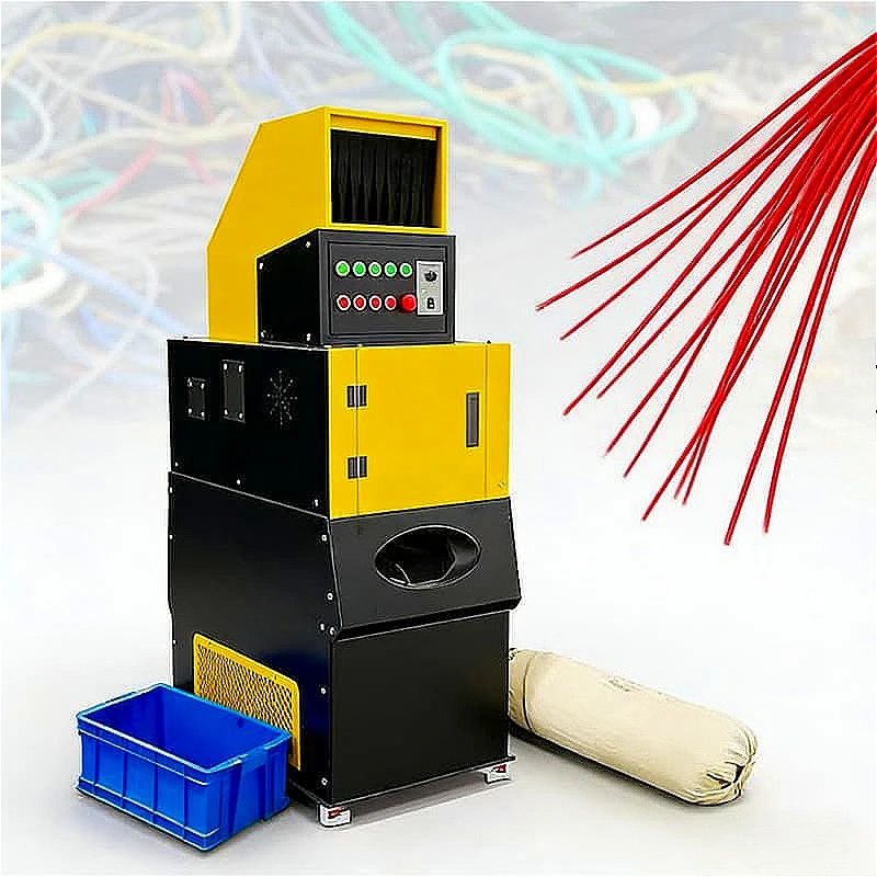 Scrap Wire Stripping Machine Cable Peeler Stripper Recycling Copper Aluminum From Household Wire Automotive Harness Customized