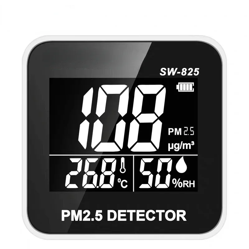 

Portable PM2.5 Air Quality Detector Wall-Mounted Professional Haze Household Tester