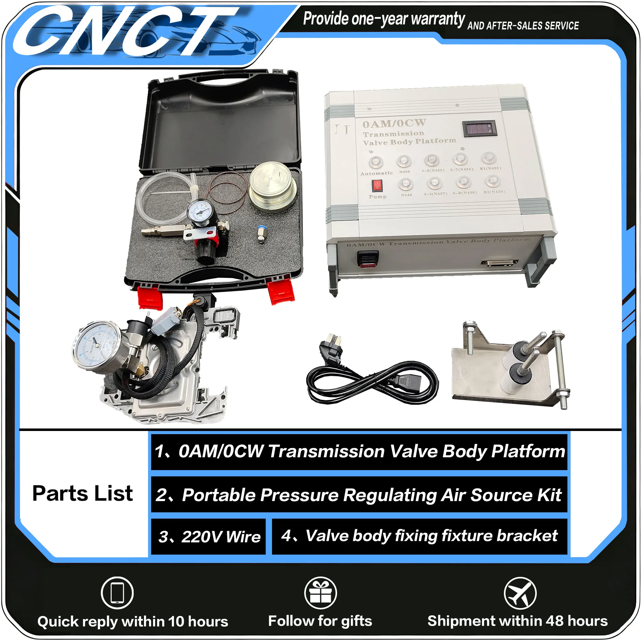 Brand New 0AM DQ200 DSG Mechatronic Test Machine For VW Audi Skoda Seat Gearbox Valve Body Test Bench Easy to operate