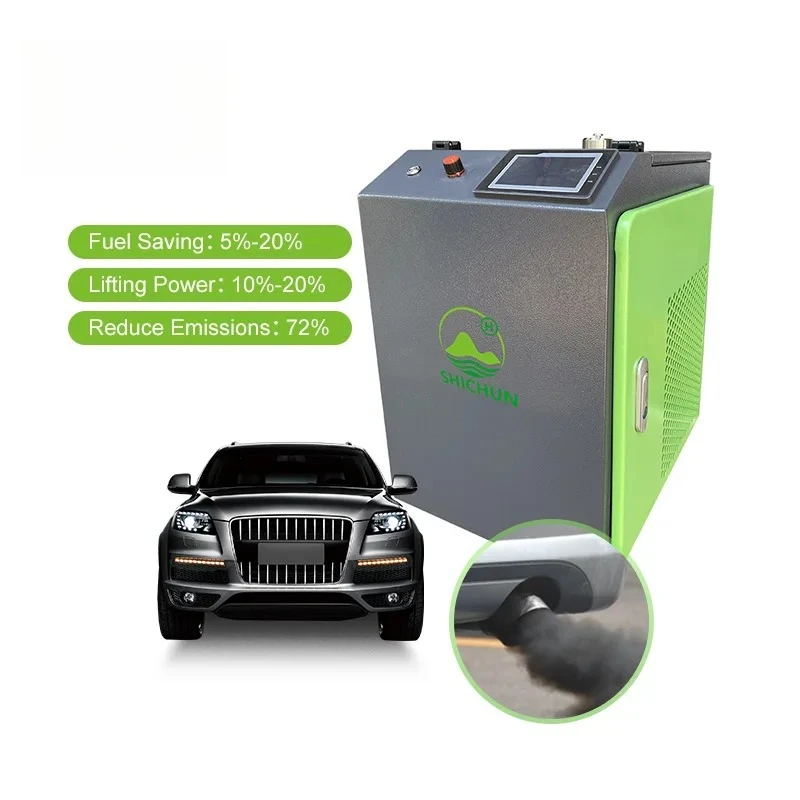 Industrial Hydrogen Oxygen Carbon Cleaning Equipment SCC700-8 700L/H Air Cooling for Power Generation Engines Emergency