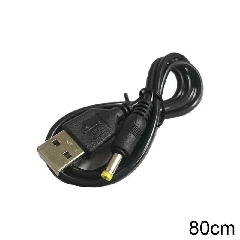 80cm 5V 1A USB To DC Power Charging Cable Charge Cord For PSP 1000 2000 3000 4.0x1.7mm Plug USB Charging Cable image 6