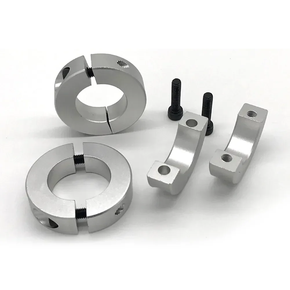 Fixed Rings 13mm 15mm 16mm 20mm 25mm 30mm Aluminum Alloy Clamp Collar Clamps Type Double Split Shaft Collar Tool Parts Hand Tool