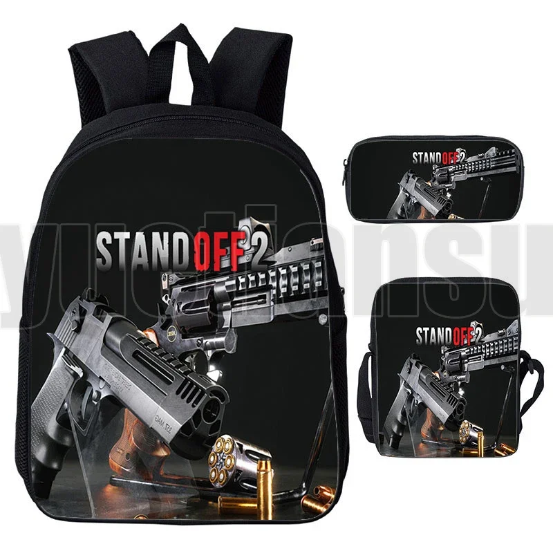 Hot Game Standoff 2  Backpack Men Shooting War Game 3D Travel Bags Kids Schoolbags 12/16 Inch Harajuku Laptop Bag Back To School