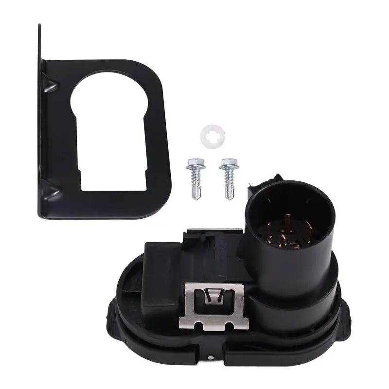 

Trailer Towing Connector W/Bracket 9U5Z14489MAA 9U5Z-14489-MAA Wiring Harness For Ford F150 2009-2020