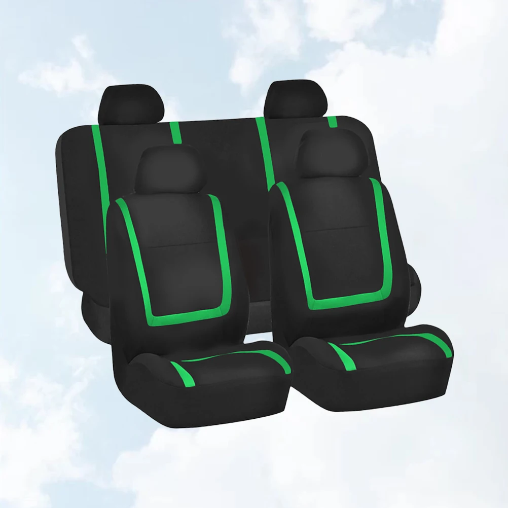 

9 pcs Car Cover Universal Auto Seat Protector Thicken Wear Resistant Comfortable Car Interior Accessory Fit All Cars Suv