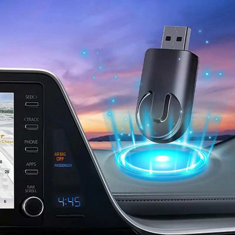 Wireless Car Dongle Versatile Auto Wireless Dongle 2-in-1 Auto Wireless Adapter 5.8 GHz WiFi USB Wireless Car Dongle Small USB