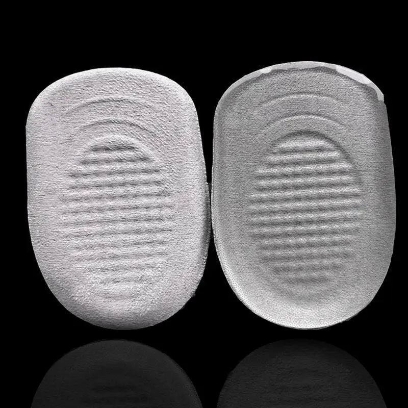 1Pair GEL Heel Pad Thickened Shock Absorption Anti Abrasion With Backing Men Women Sports Half Size Foot Care Pads