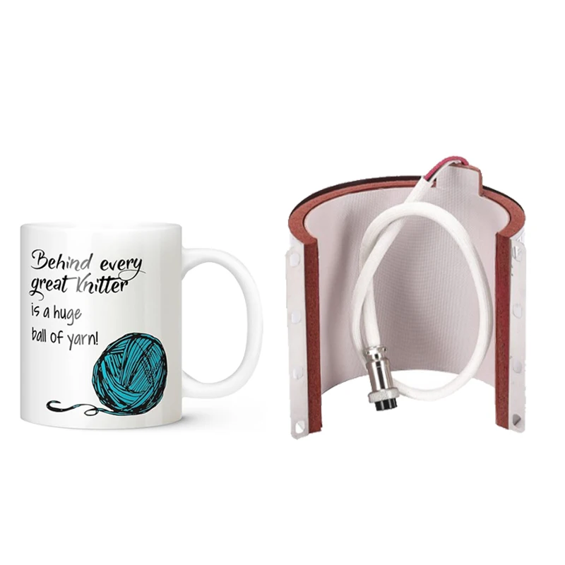 Sublimation Machine Silicone Mug Heating Pad Mat Mug Heat Press Printer Parts For Mugs Printing Press 7.5-9.5CM 11OZ Cups 220V