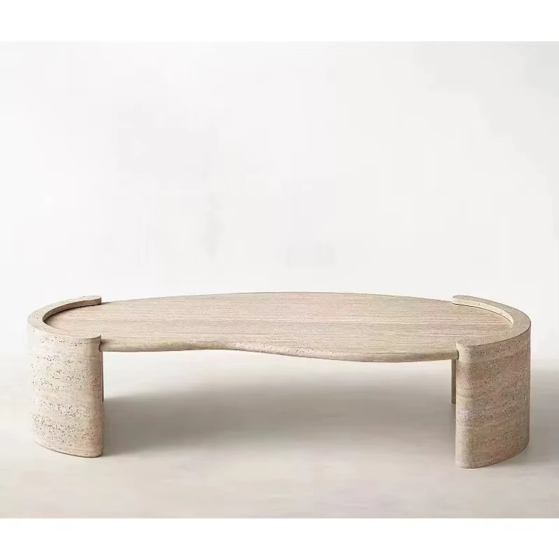 

Modern Nordic style coffee table living room marble side table