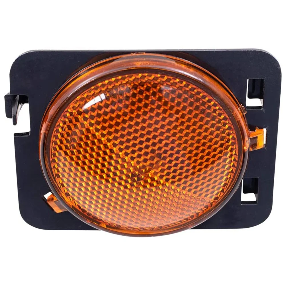 

Top!-Bulbs Side Front Fender Lamp Turn Signal Light For Wrangler-JK 2007-2015 Halogen Marker Side Lamp Clearance Lights
