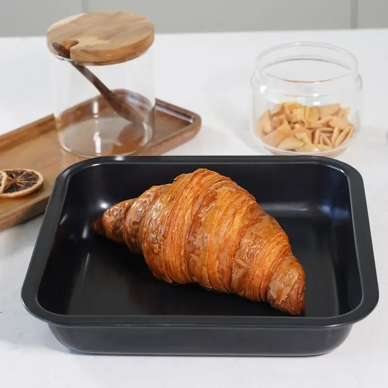 الكربون الصلب غير لاصقة تحميص عموم مستطيلة صينية الخبز رغيف خبز التوست كعكة خبز لتقوم بها بنفسك المعجنات عموم طبق أواني المطبخ #1