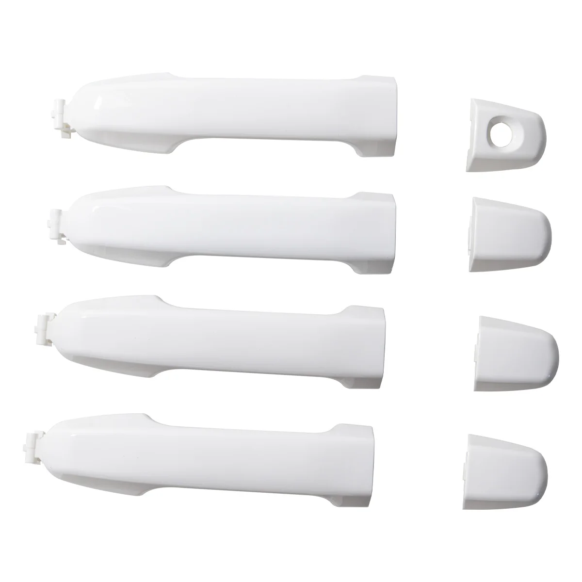 

4 шт., набор наружных дверных ручек с белой окраской для Toyota Camry 2012-2017, внешние аксессуары для автомобиля