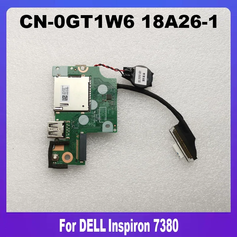 0GT1W6 18A26-1 New Original For DELL Inspiron 7380 Laptop Switch Board SD Card Board CN-0GT1W6 GT1W6 100% Tested