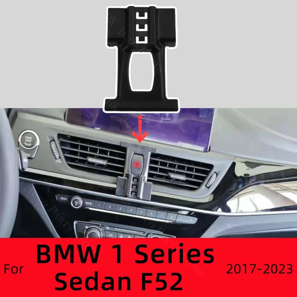 

Car Phone Holder For BMW 1 Series Sedan F52 2017-2023 Strong Special Fixed Bracket Base 15W Wireless Charging Cars Accessories
