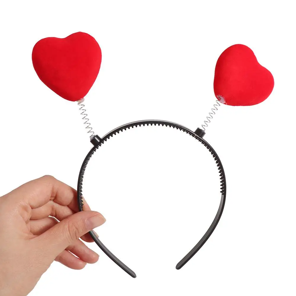 

Sweet Star Yellow Duck Headband Love Heart Sunflower Cartoon Hair Hoop Performance Props Plush Children Hair Bands Performance