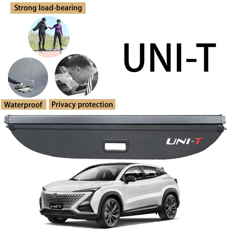 

For Changan UNI-T Cargo Cover Trunk Luggage Shield Waterproof Privacy Screen Retractable Cargo Cover Accessories Para Auto