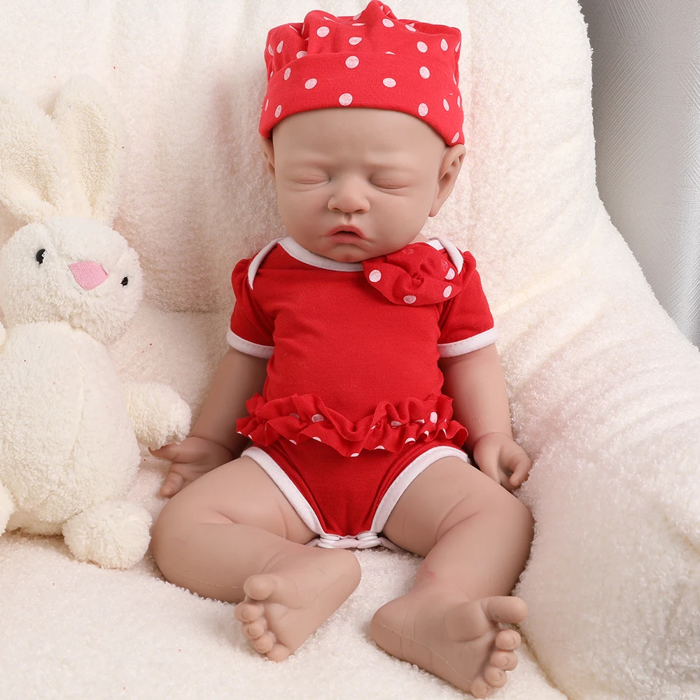 IVITA 100% Full Silicone Reborn Dolls Shipped From USA Warehouse Ultra Realistic Lifelike Collectible Art Doll Perfect Adult Gift Christmas Birthday Present Toys