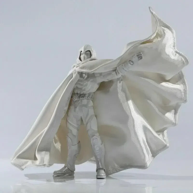 E4-1 1/12 Custom White Wired Cape for Mezco One:12 (No Figure)