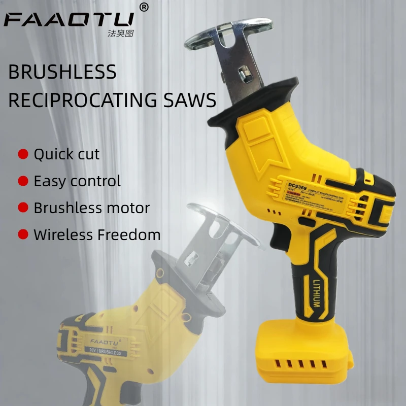 FAAOTU Cordless Reciprocating Saw, Equal Quality & Durability to DW Compatible with DW batteries NO battery