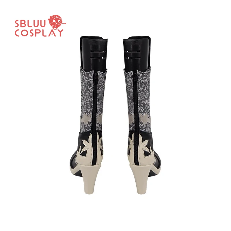 SBluuCosplay Game Akiyama Mizuki Cosplay Schoenen Mannen Vrouwen Halloween Party Thema Evenementen Op maat gemaakte laarzen