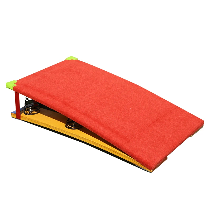 Kids Springboard Hard Wood Practice Equipment Elastic Board Home Vaulting Fitness Playing Gymnastics Athletics Training